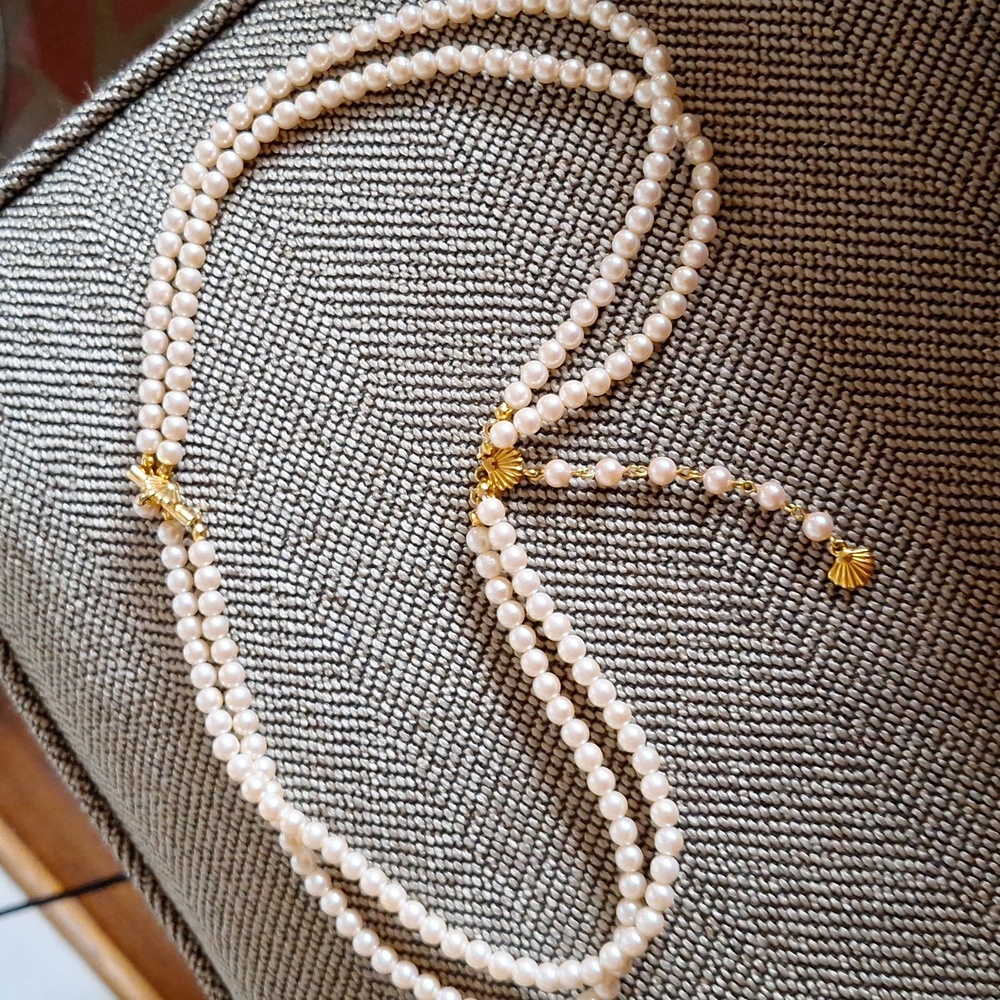 RICHLIEU faux pearl necklace